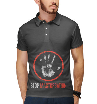 Мужское Поло Stop Masturbation