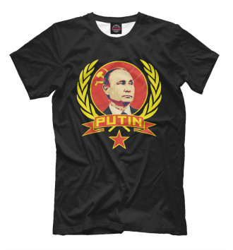 Мужская Футболка Putin