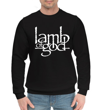 Мужской Хлопковый свитшот Lamb of god