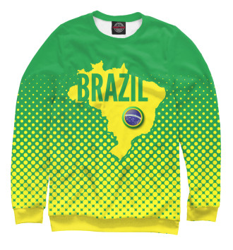 Мужской Свитшот Бразилия