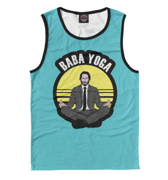 Мужская Майка Baba Yoga