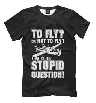 Мужская футболка Летать?