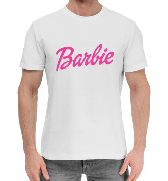 Мужская Хлопковая футболка Barbie