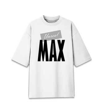 Женская Хлопковая футболка оверсайз Нереальный Макс