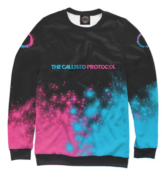 Мужской Свитшот The Callisto Protocol Neon Gradient