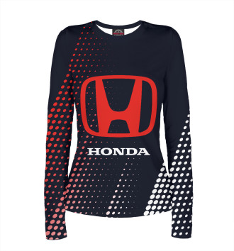 Женский Лонгслив Honda / Хонда