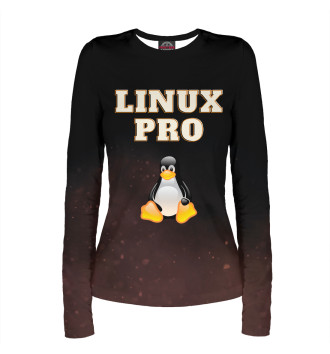 Женский Лонгслив Linux Pro