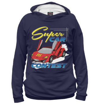 Мужское Худи Super Car