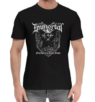 Мужская Хлопковая футболка Immortal