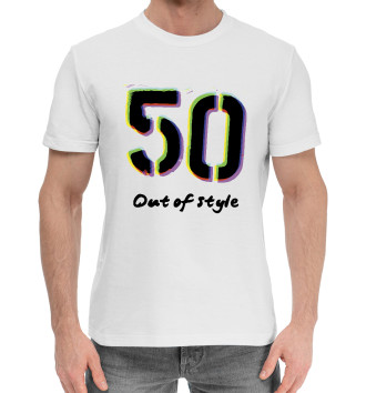 Мужская Хлопковая футболка Out of style 50