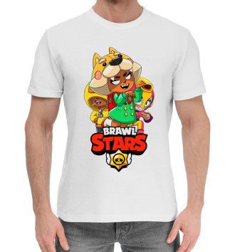 Мужская Хлопковая футболка Brawl Stars, Nita