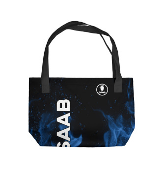 Пляжная сумка SAAB blue fire