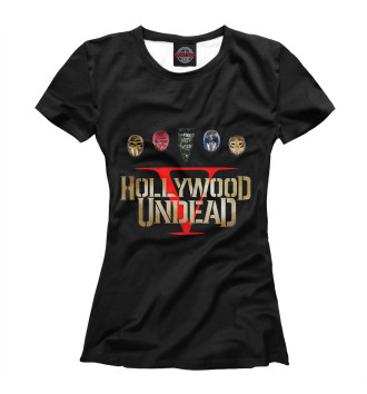 Женская Футболка Hollywood Undead Five