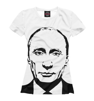 Женская Футболка Путин