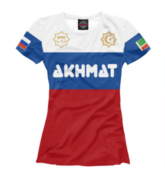 Женская Футболка Akhmat Russia