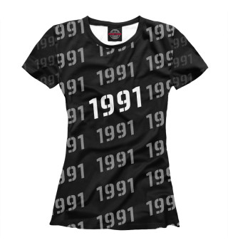 Женская футболка 1991