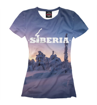Женская футболка SIBERIA
