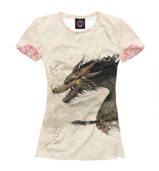 Женская футболка Dragon princess