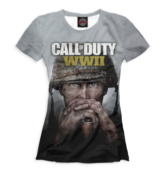 Футболка для девочек Call of Duty: WWII