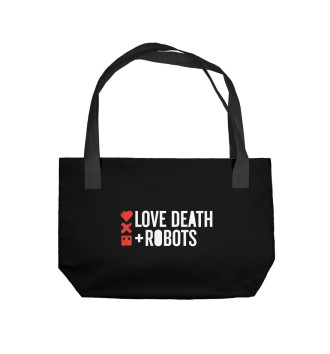Пляжная сумка Любовь, смерть и роботы