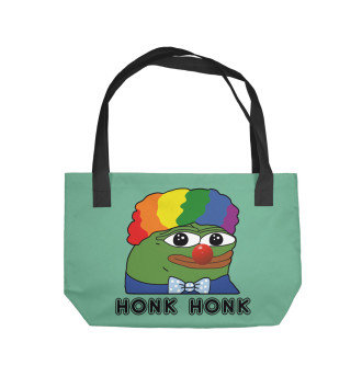 Пляжная сумка Pepe clown green