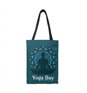 Сумка-шоппер International yoga day