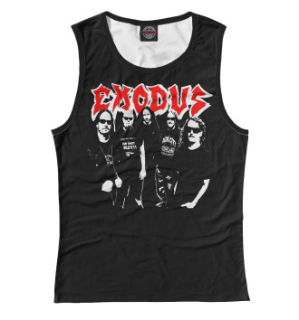 Майка для девочек Exodus thrash metal band