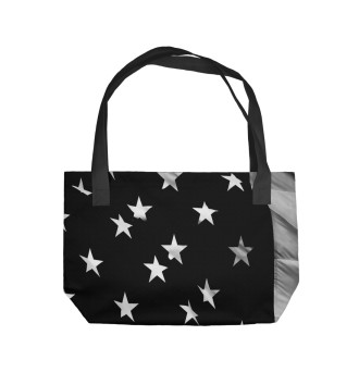 Пляжная сумка Black flag USA