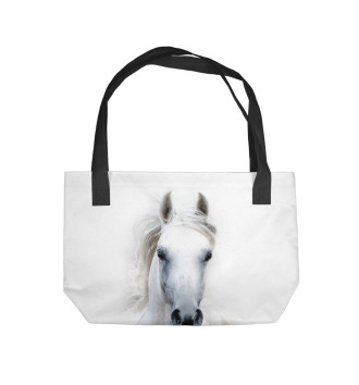 Пляжная сумка Белая лошадь