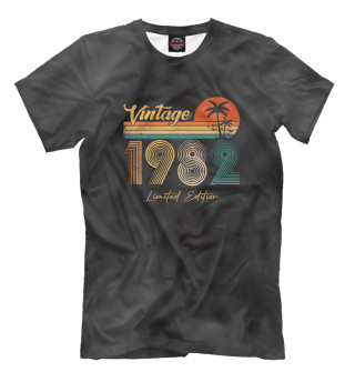 Мужская футболка Vintage 1982