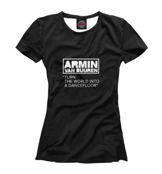 Женская Футболка Armin Van Buuren ASOT1000