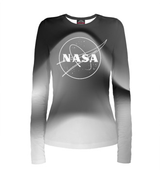 Женский Лонгслив NASA grey | Colorrise