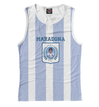 Женская Майка Maradona