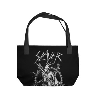 Пляжная сумка Slayer goat white