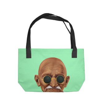 Пляжная сумка Махатма Ганди