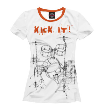 Футболка для девочек Kick It!