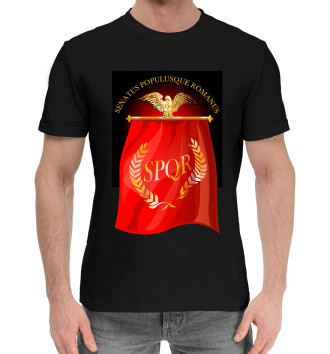 Мужская Хлопковая футболка Символ Древнего Рима