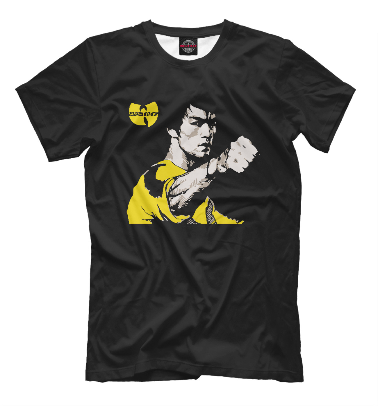 Мужская Футболка Wu-Tang - Bruce Lee, артикул: WTK-742631-fut-2