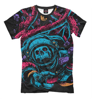 Мужская футболка Космический осьминог