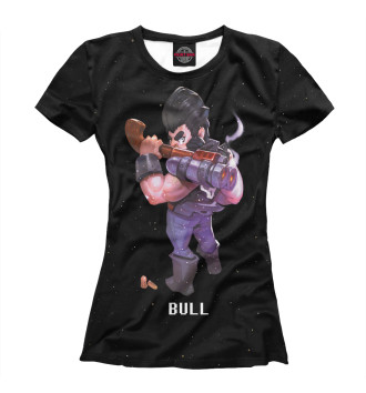 Женская Футболка Bull