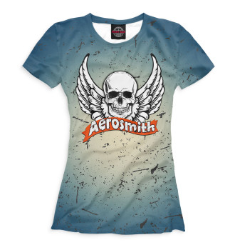 Женская Футболка Aerosmith
