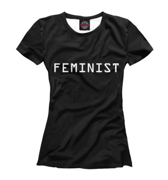 Футболка для девочек Feminist