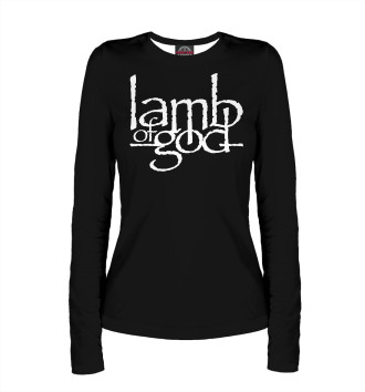 Женский Лонгслив Lamb of god