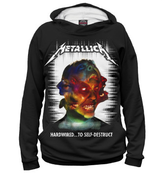 Мужское Худи Metallica Hardwired...To Self-Destruct