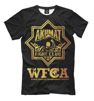 Мужская Футболка Akhmat Fight Club WFCA