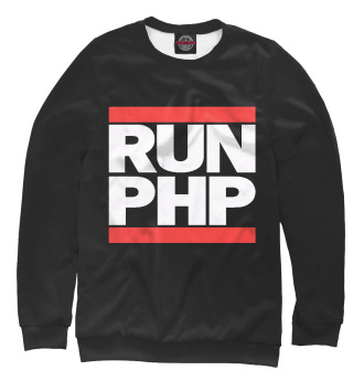 Свитшот для девочек RUN PHP