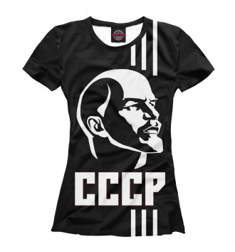 Футболка для девочек СССР Ленин