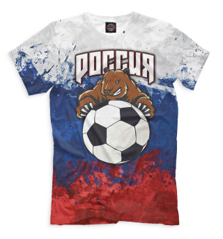 Мужская футболка Сборная России