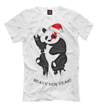 Мужская футболка Heavy New Year