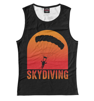 Женская Майка Skydiving - Скайдайвинг
